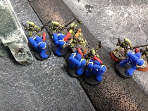 Ultramarines clash with Eldar!