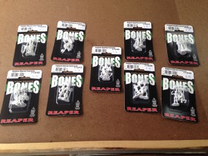 Bones in "Bones" plastic!