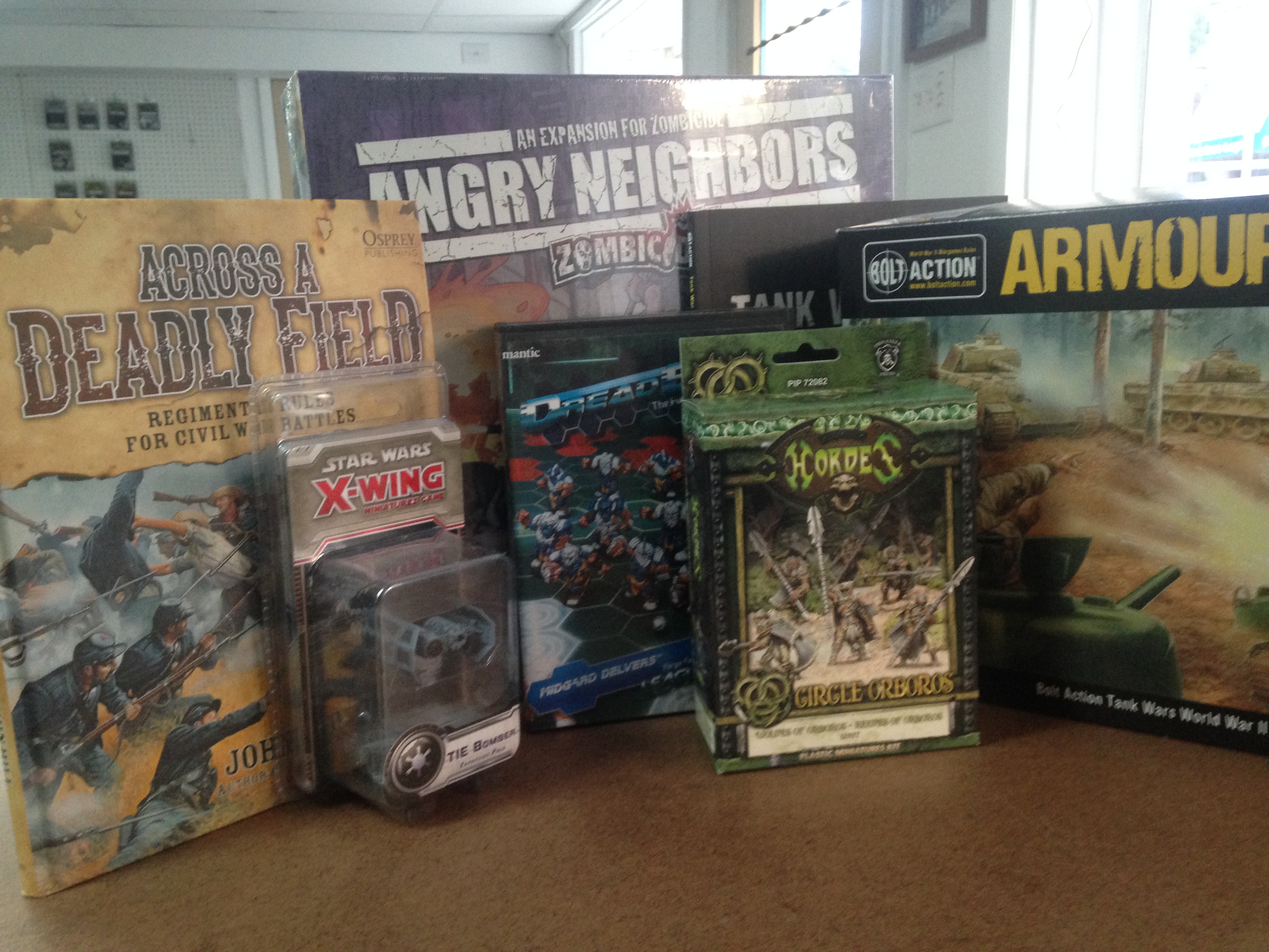 New at Drawbridge Games 6/12/15