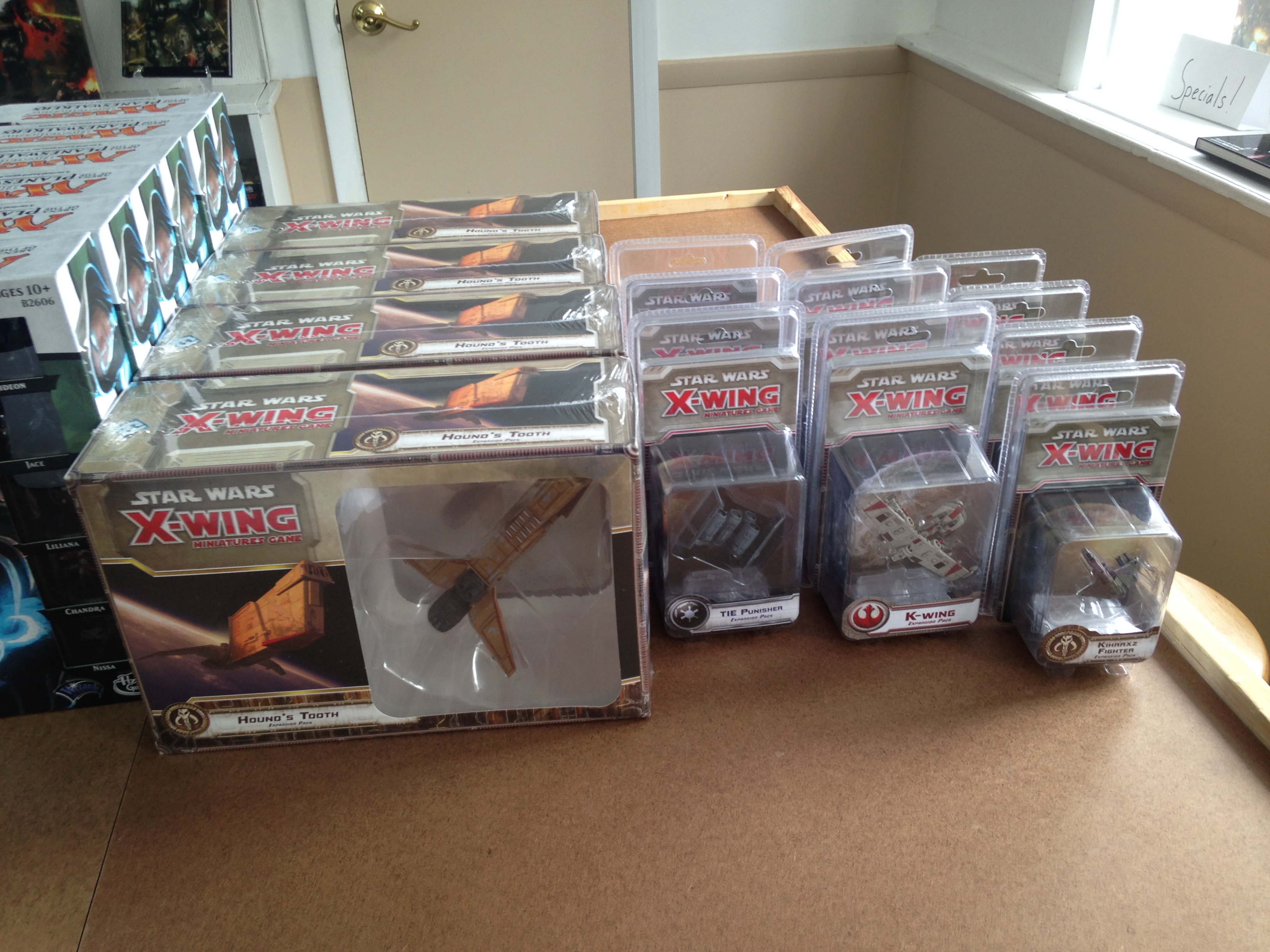 New in the Store! (8/27/15) X-Wing, Magic, PP, Yashima, Reaper Bones, and Local Flavor!