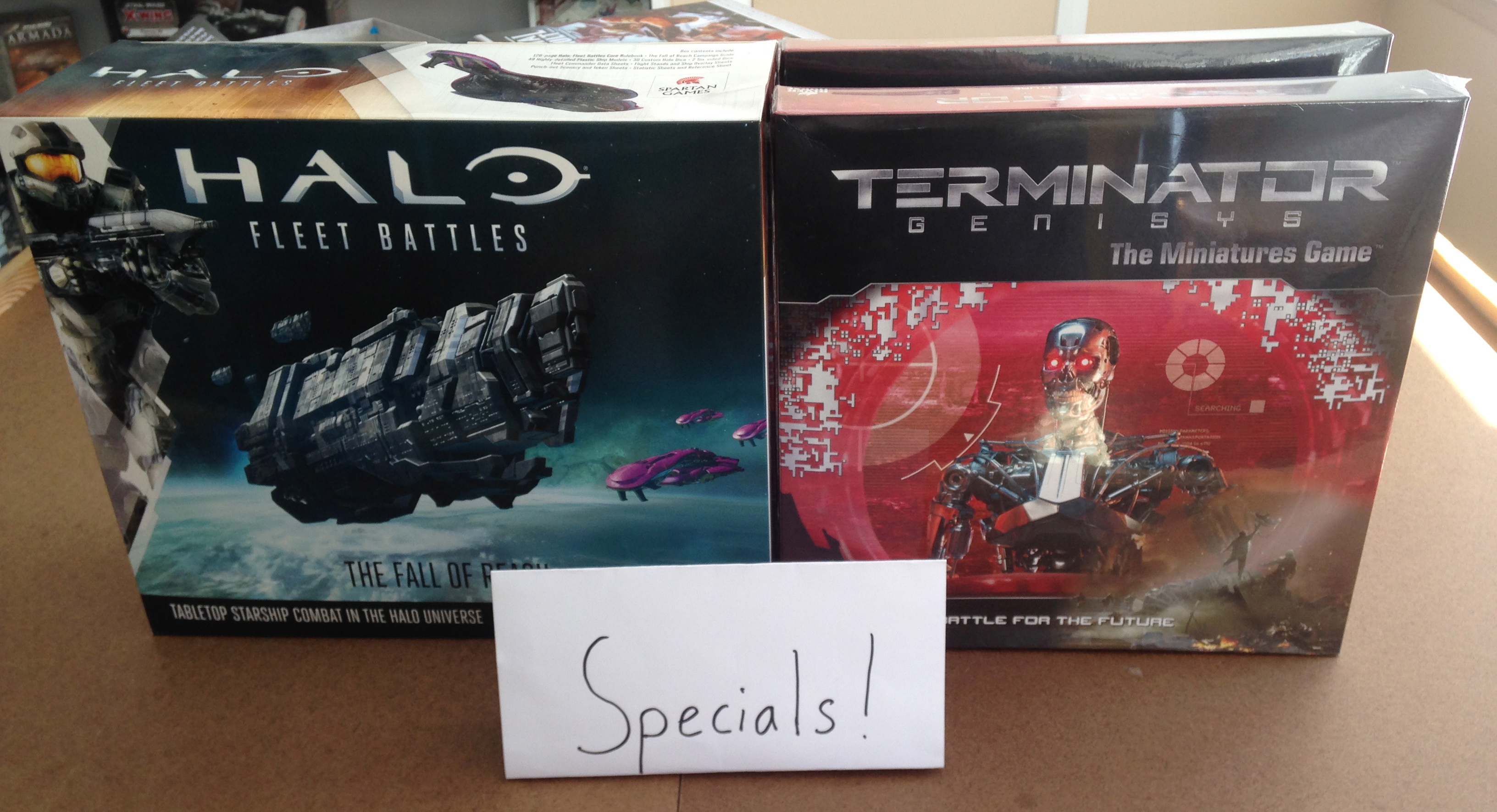 This Week’s Specials (9/23/15) Miniature Games!