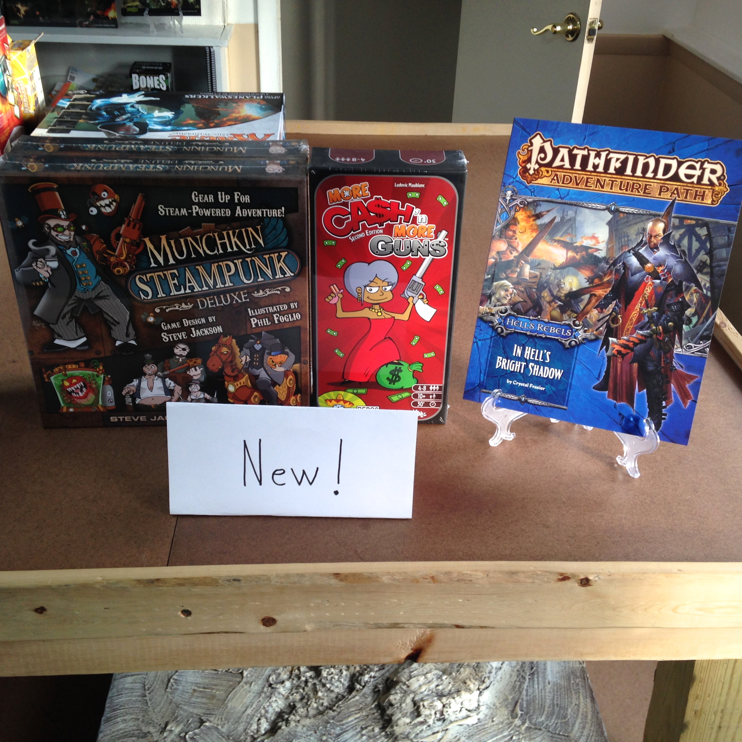 New in the Store! (9/10/15) Board Games & RPGs!