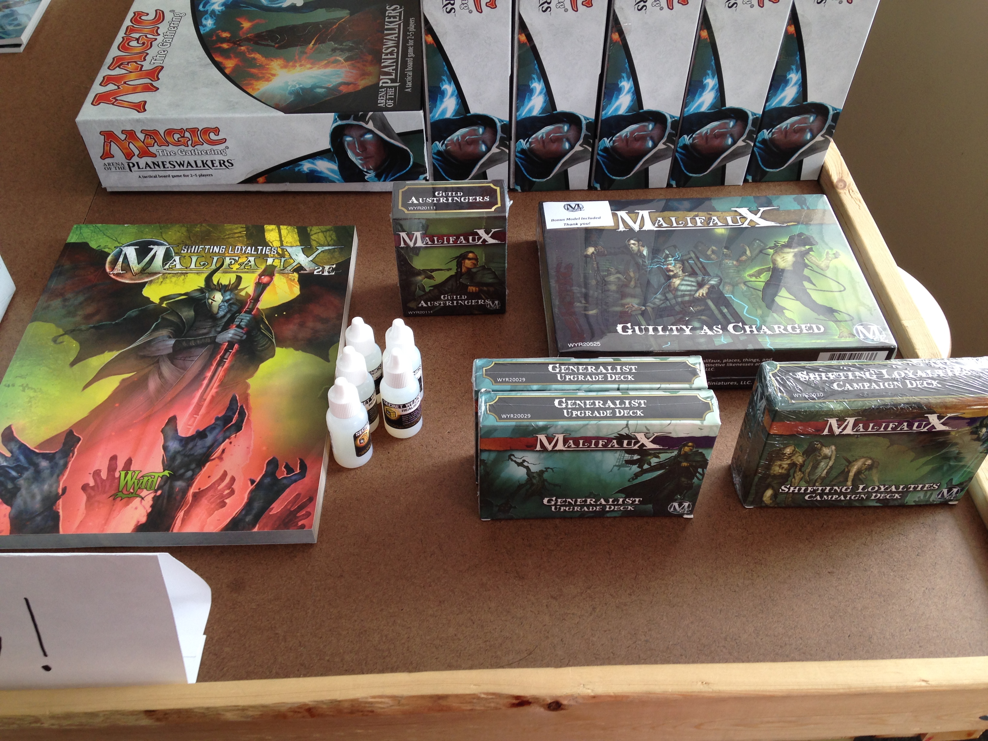 New in the Store! (9/3/15) Malifaux & Secret Weapon