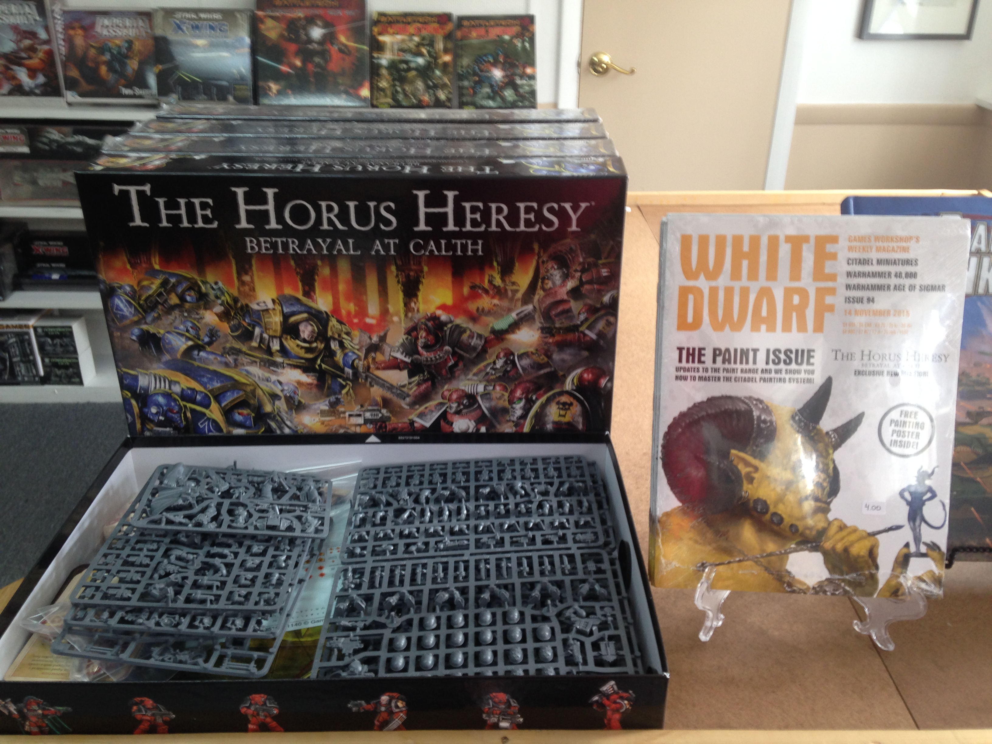 Horus Heresy: Bertrayal at Calth has Arrived!