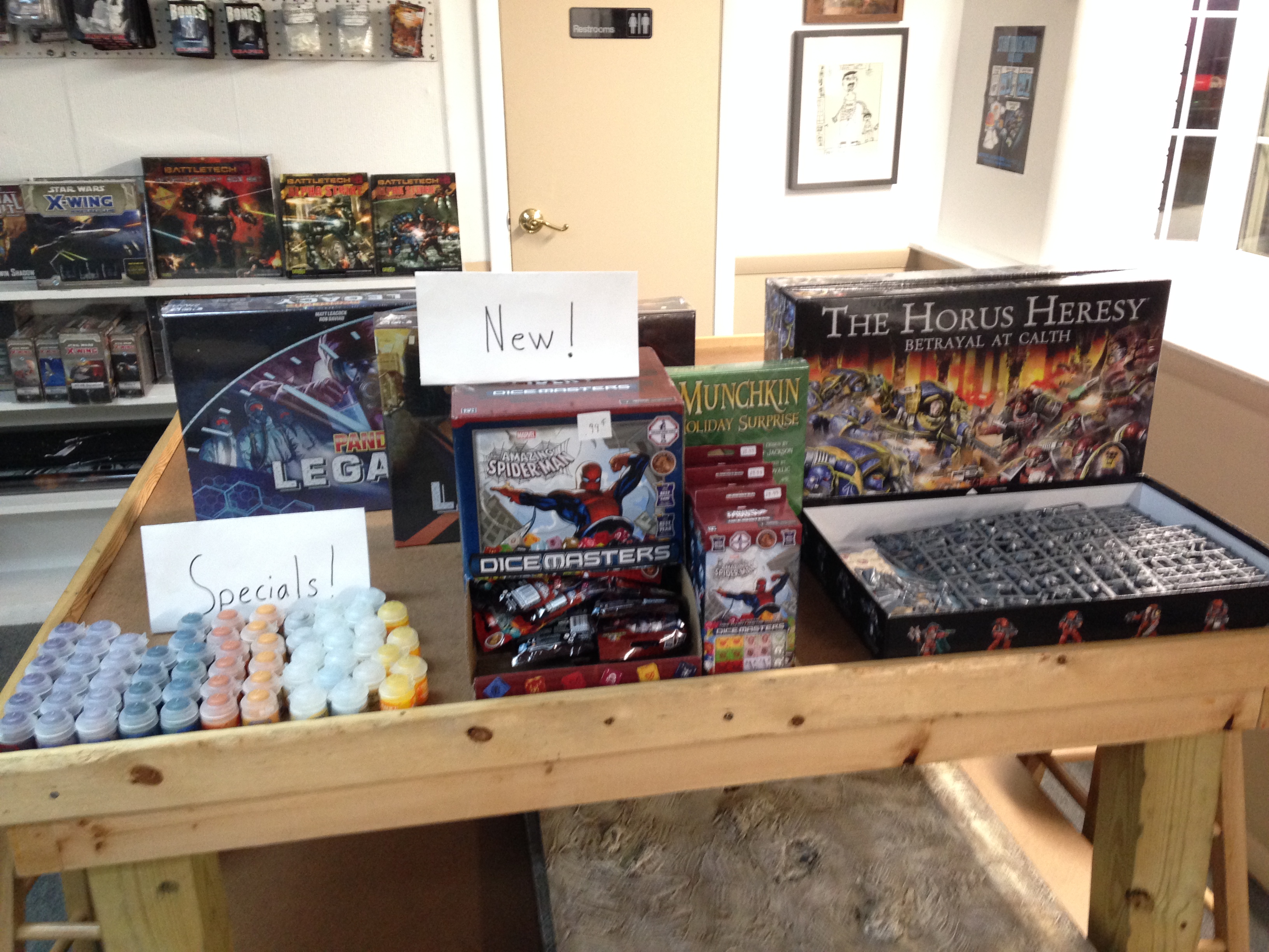 New in the Store 11/20/15 Dice Masters: The Amazing Spider-Man