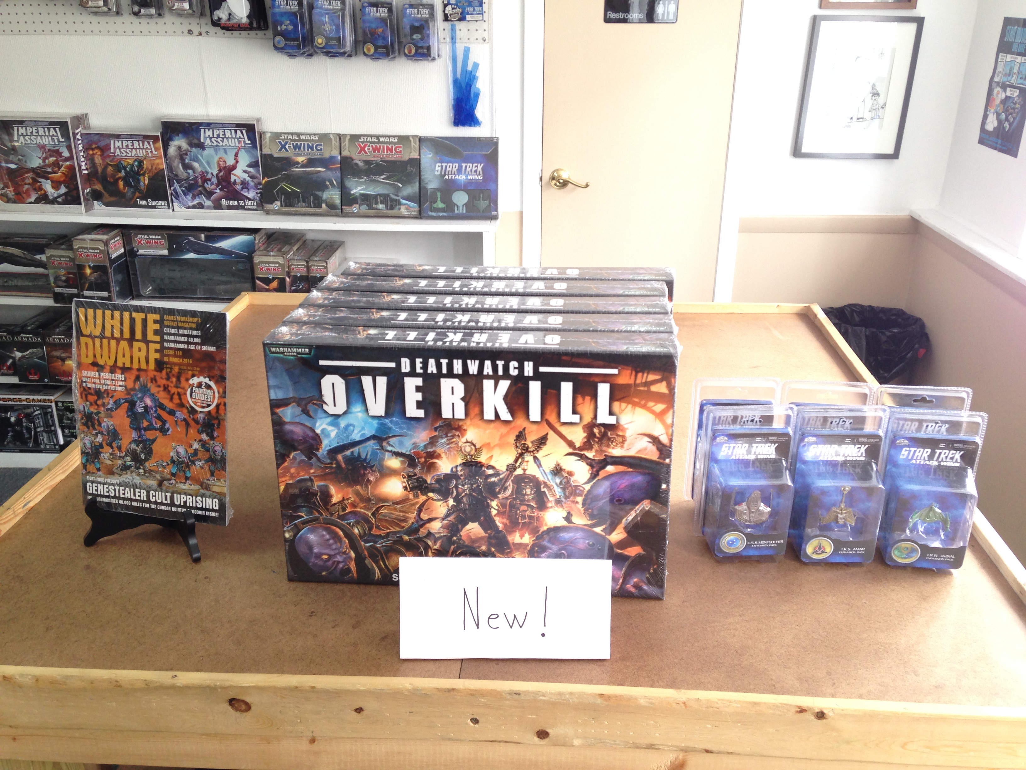 Deathwatch Overkill Infiltrates Drawbridge Games!