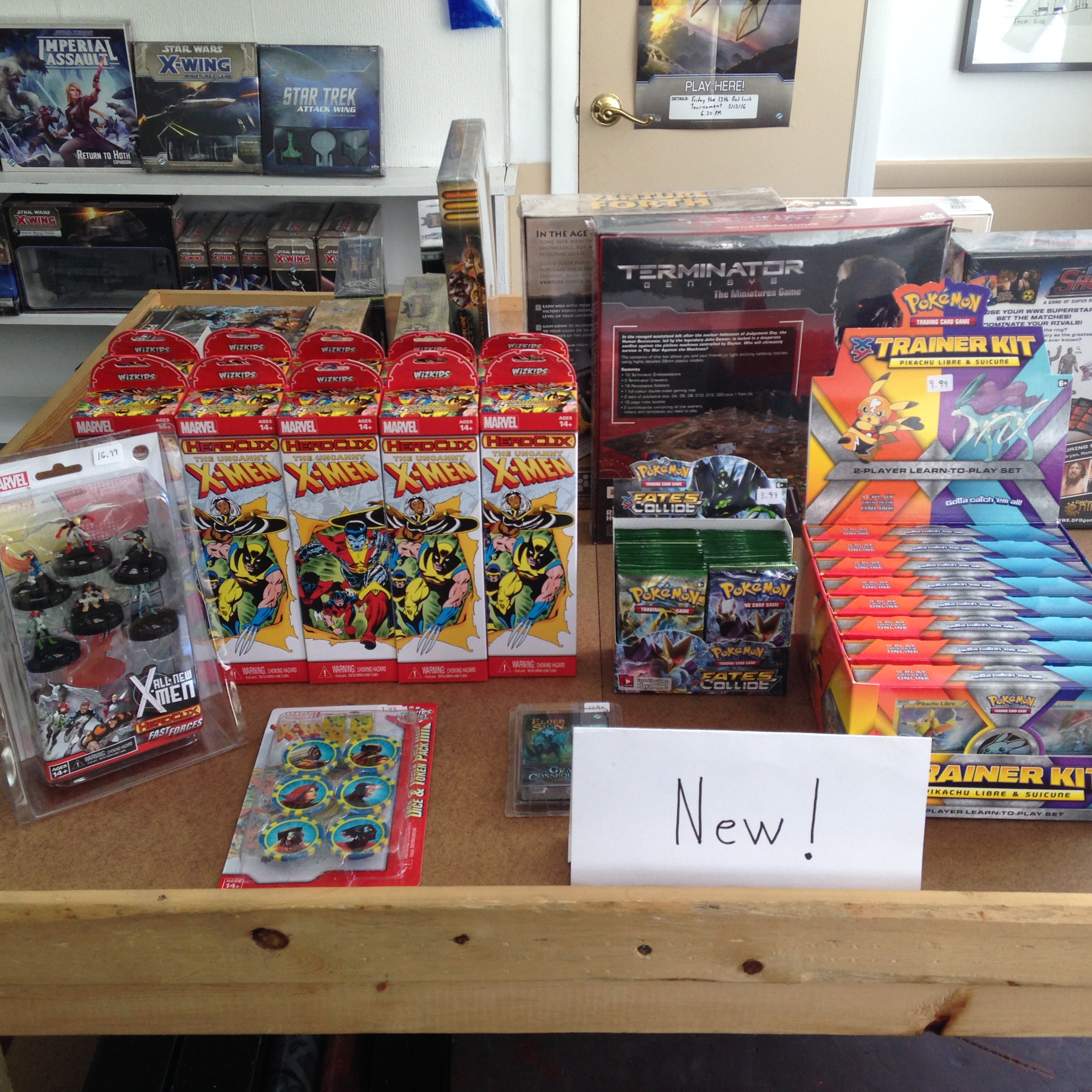 New Heroclix and Pokemon at Drawbridge Games!