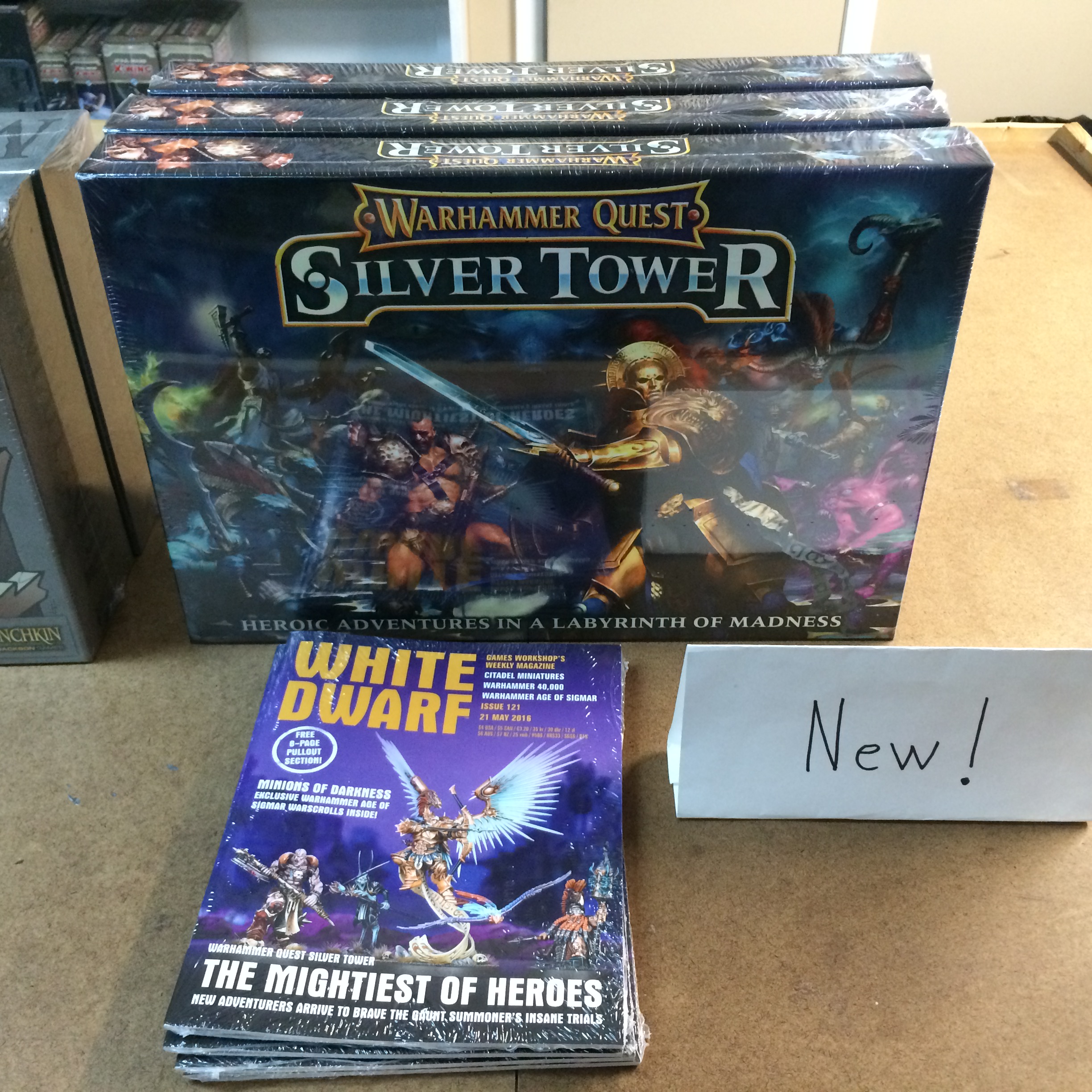 Enter the Silver Tower!