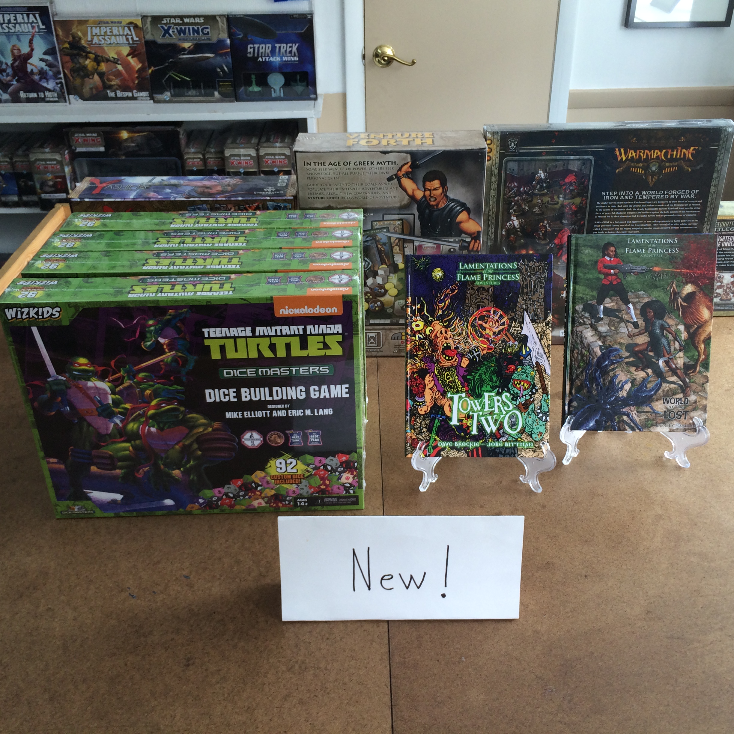 TMNT Dicemasters and Lamentations of the Flame Princess!