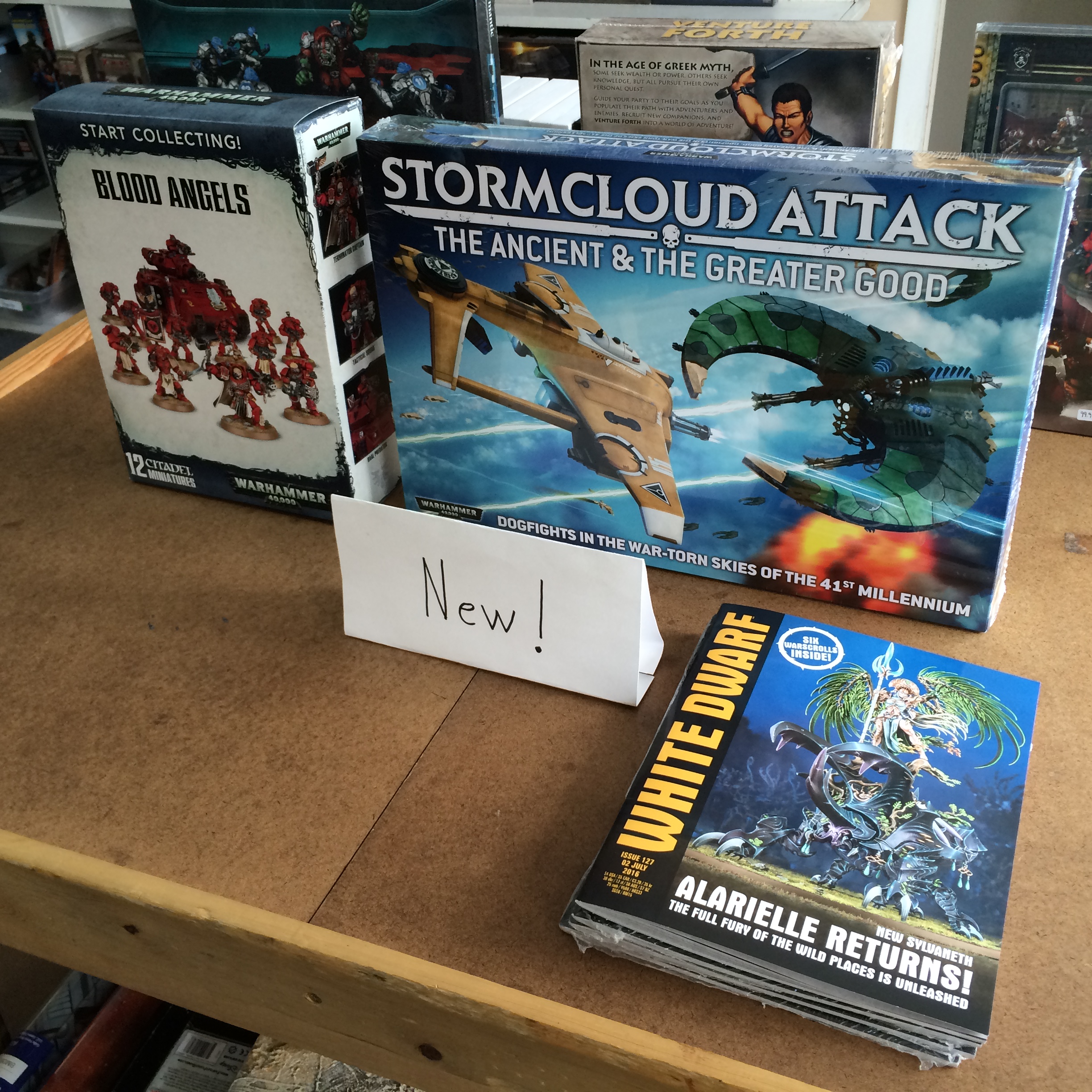 Stormcloud Attack and Start Collecting Blood Angels!