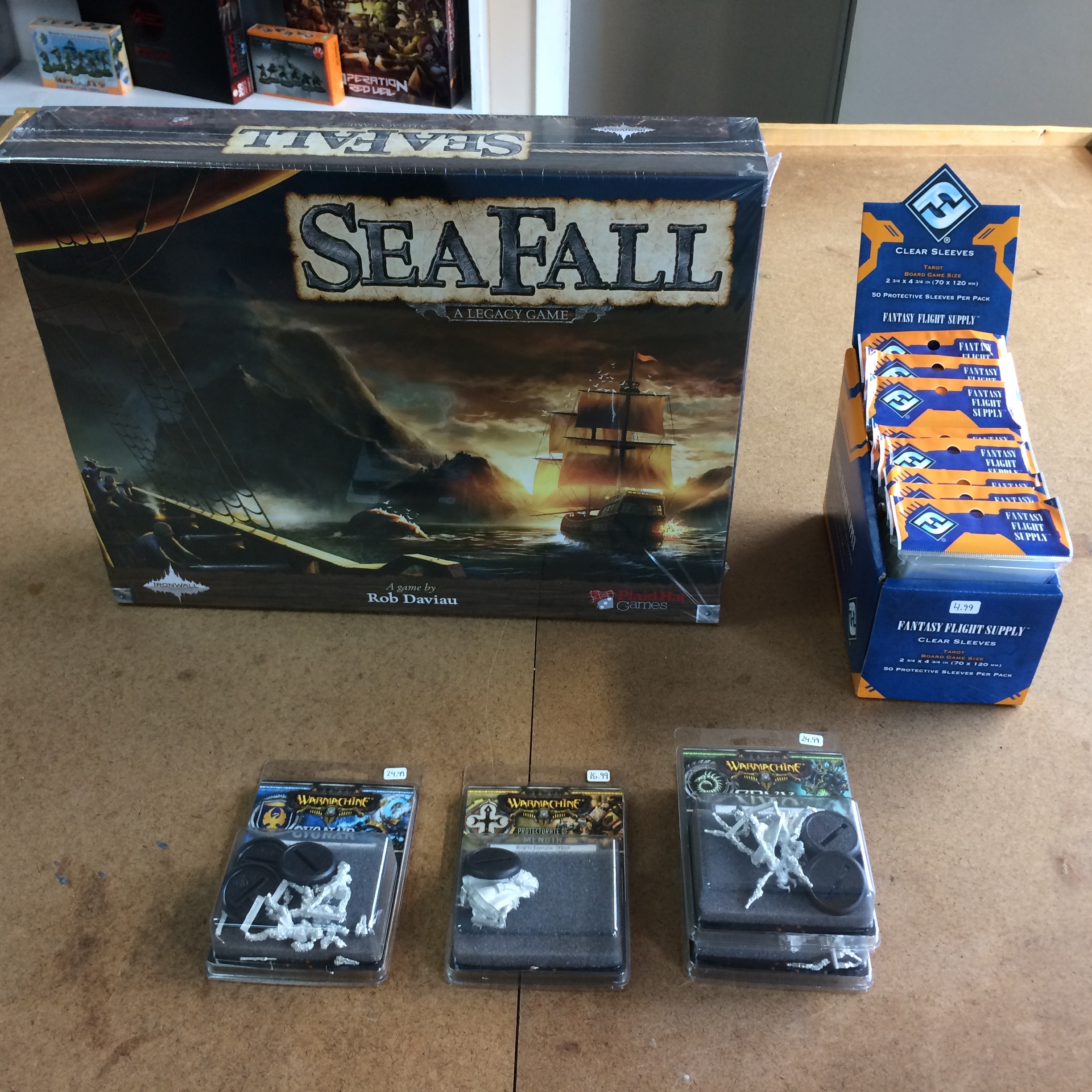 SeaFall, Warmachine, and Ogors!