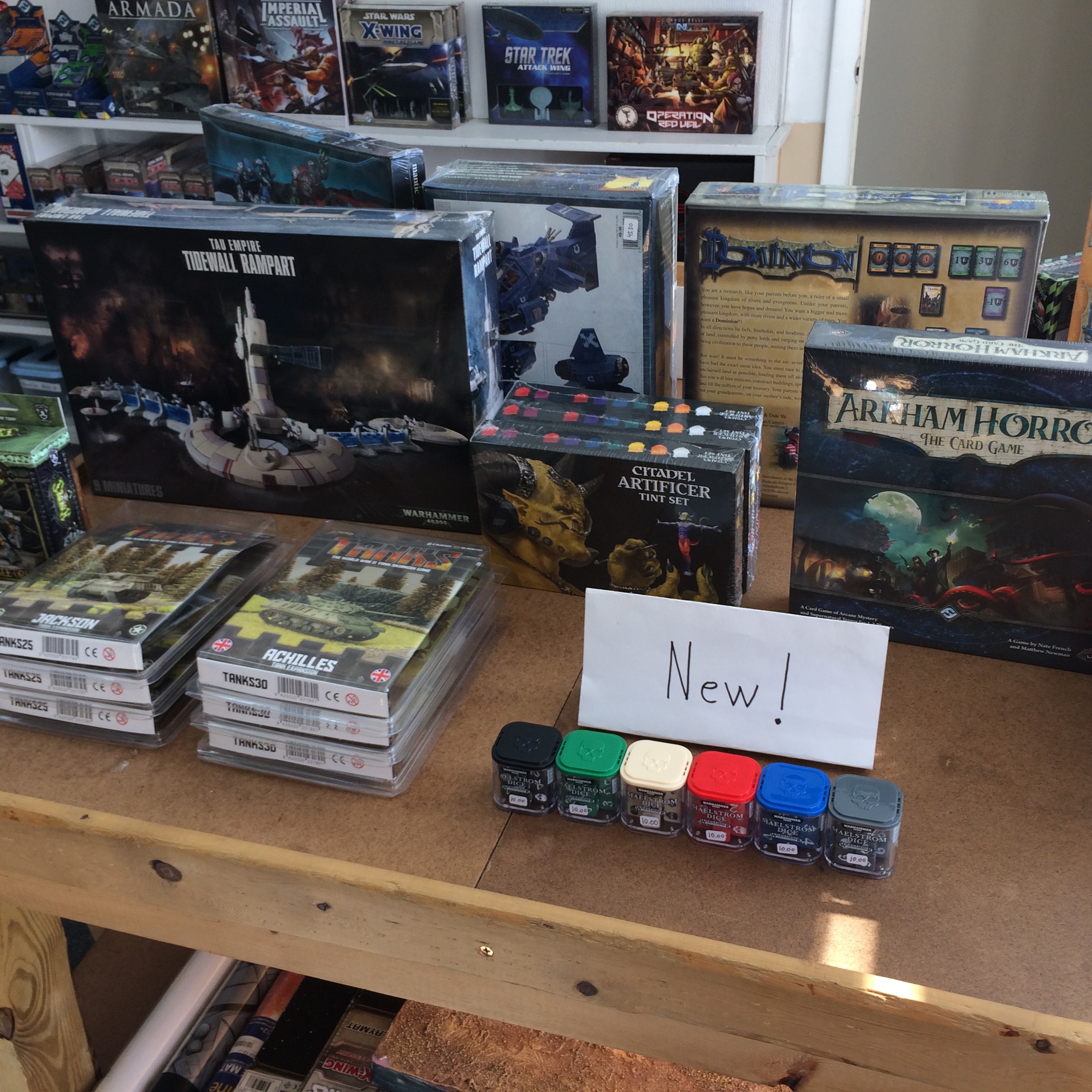 New Artificer Tint Set and Maelstrom Dice!