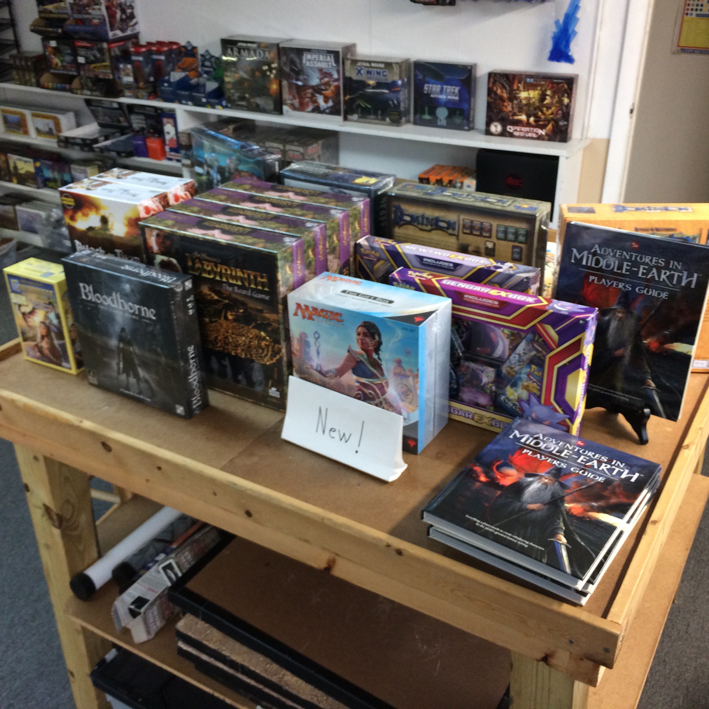 Labyrinth, Middle-Earth, Attack on Titan, Bloodborne, Carcassonne, Restocks, and More!