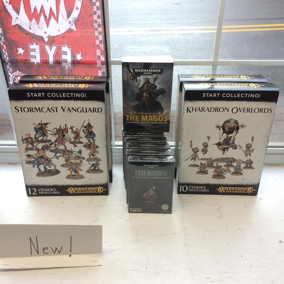 Eisenhorn and New Start Collecting Boxes