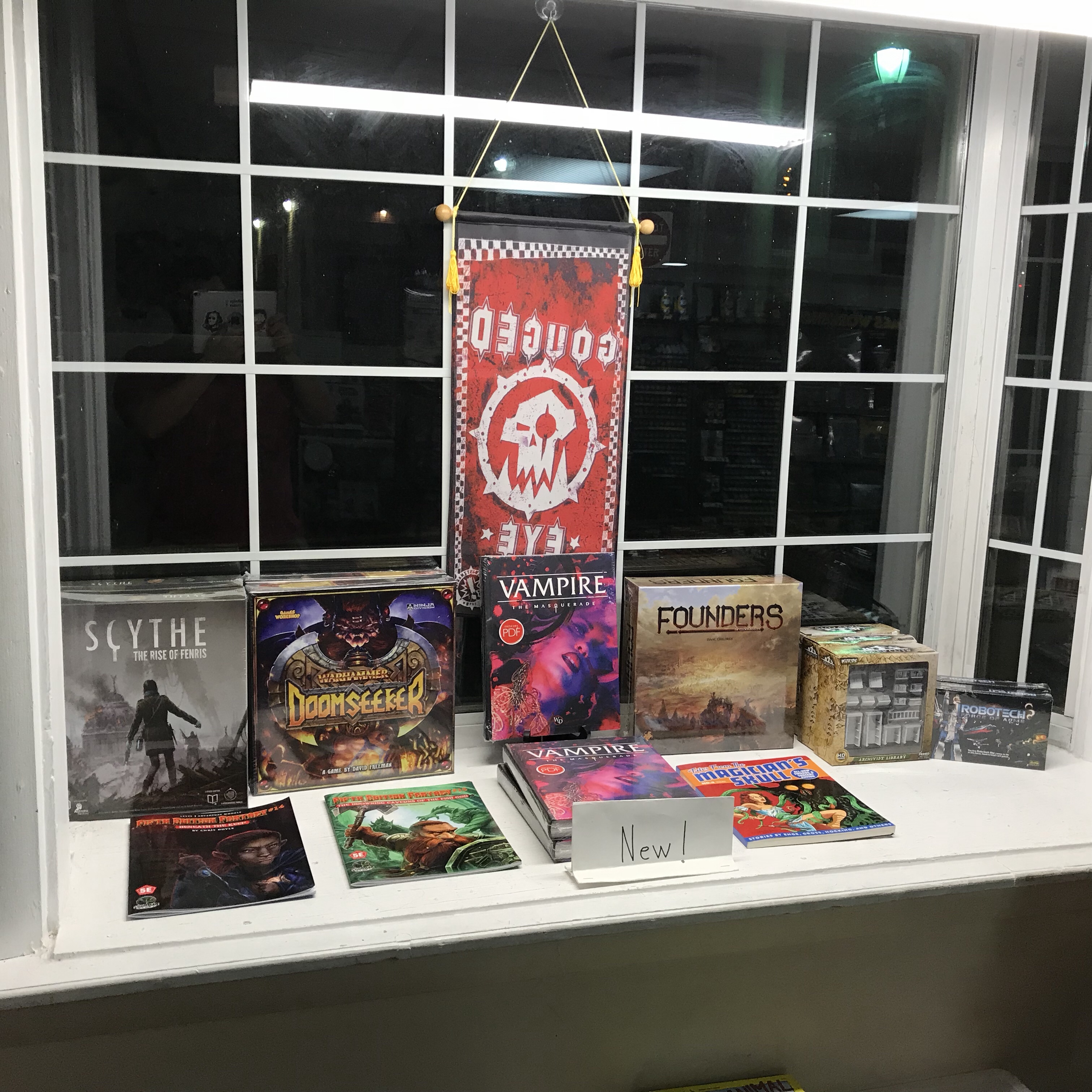 New Board Games, Card Games, and RPGs!