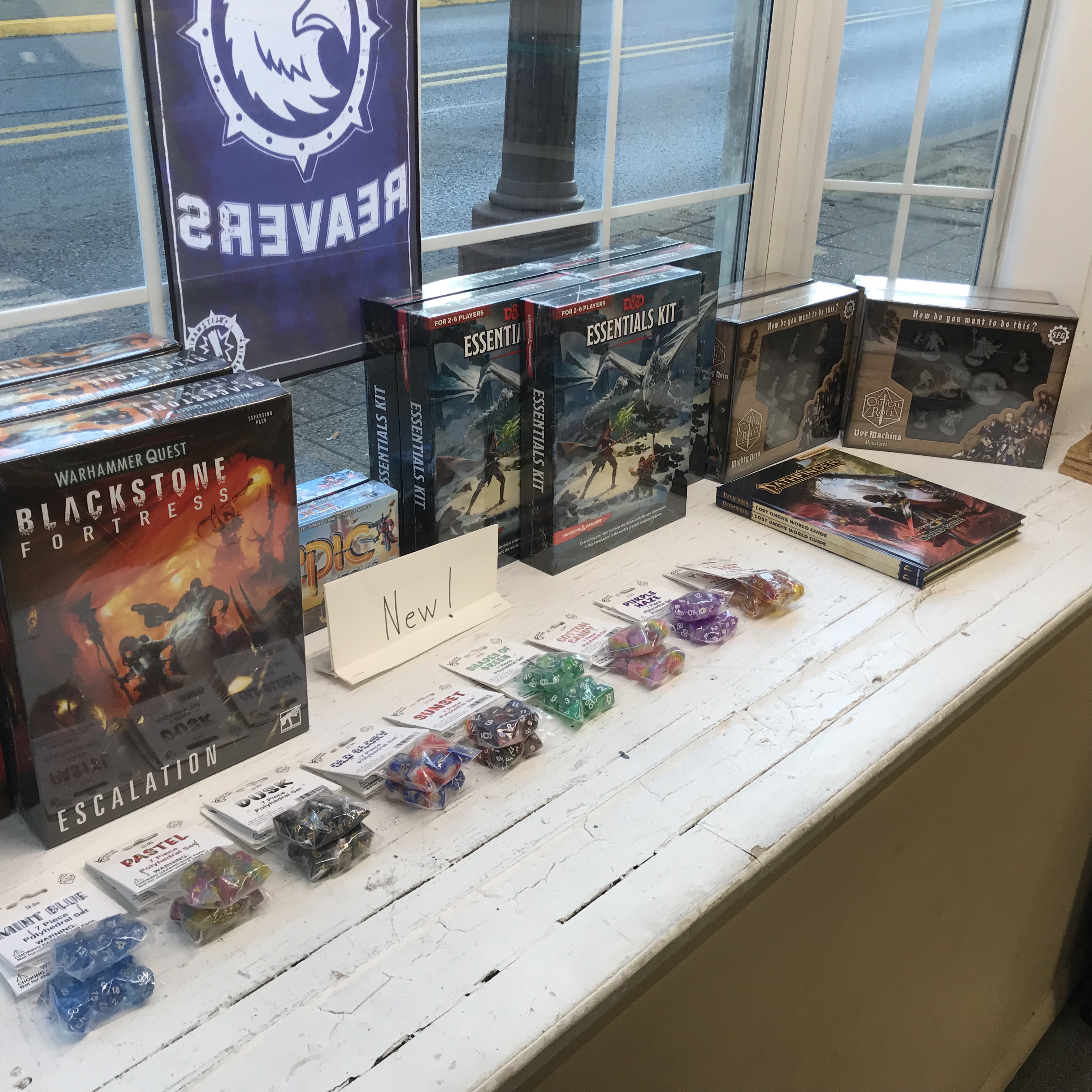 D&D Essentials Kit, Dice, and More!