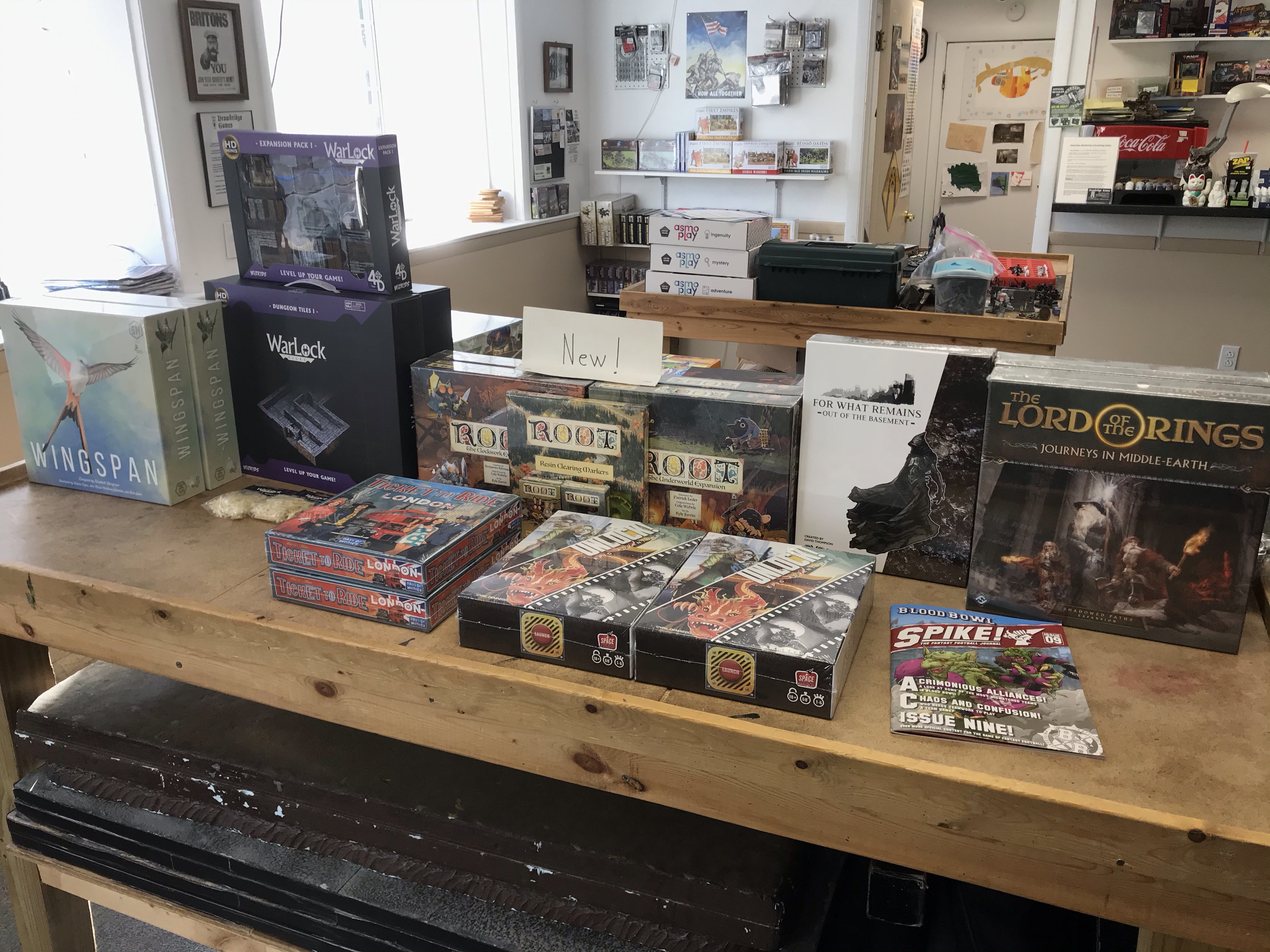 Great New Games and Fantastic Restocks!