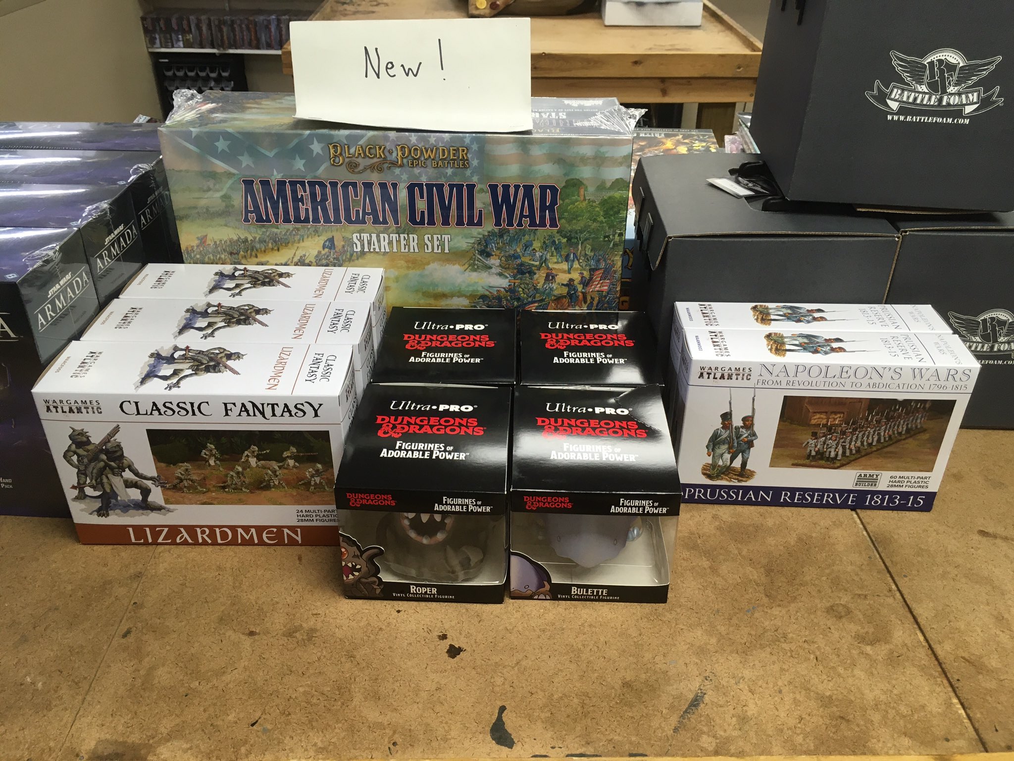 Adorable D&D, Civil War, and Wargames Unlimited!