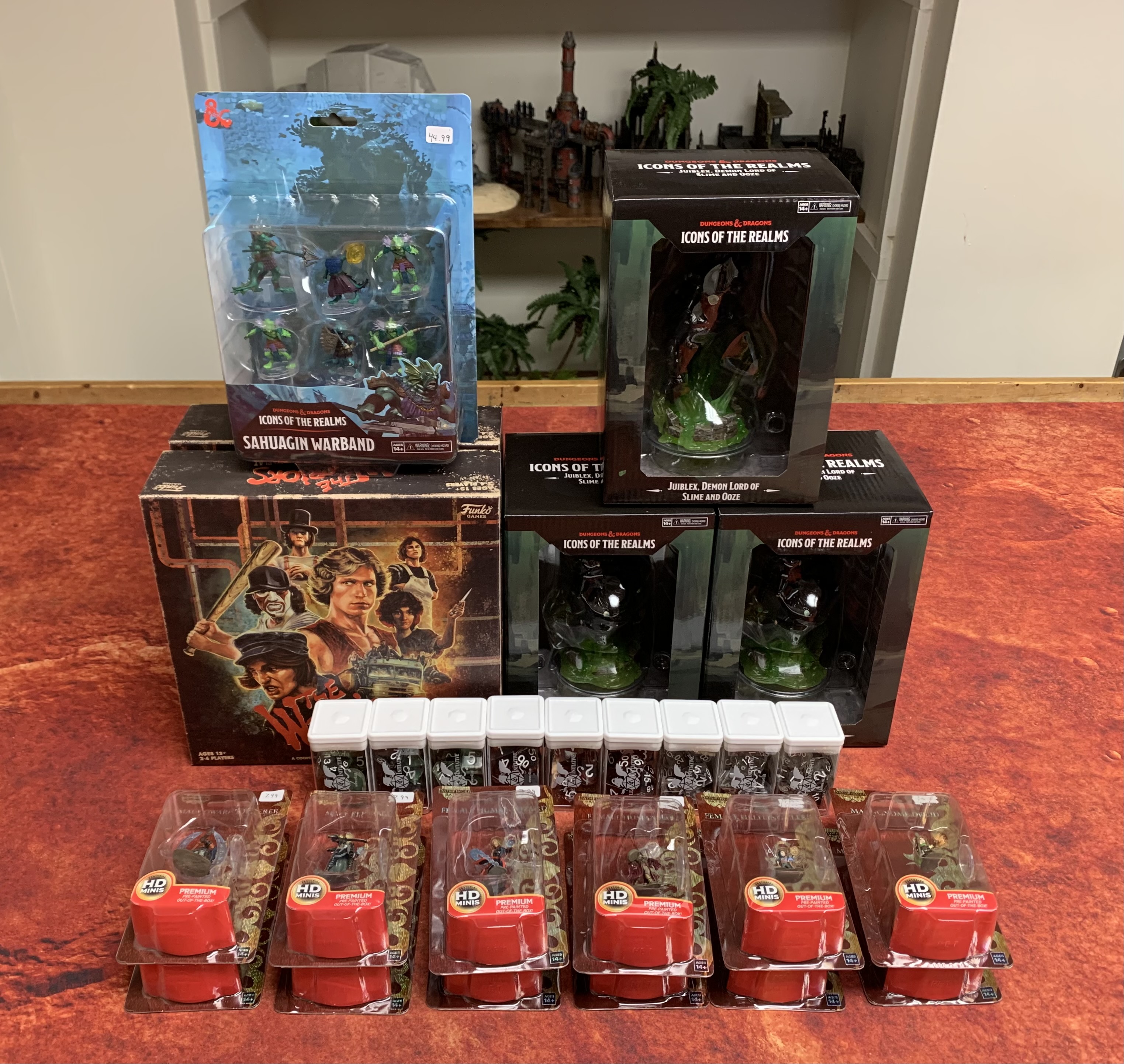 D&D Miniatures, Familiar Tales, The Warriors, and More!