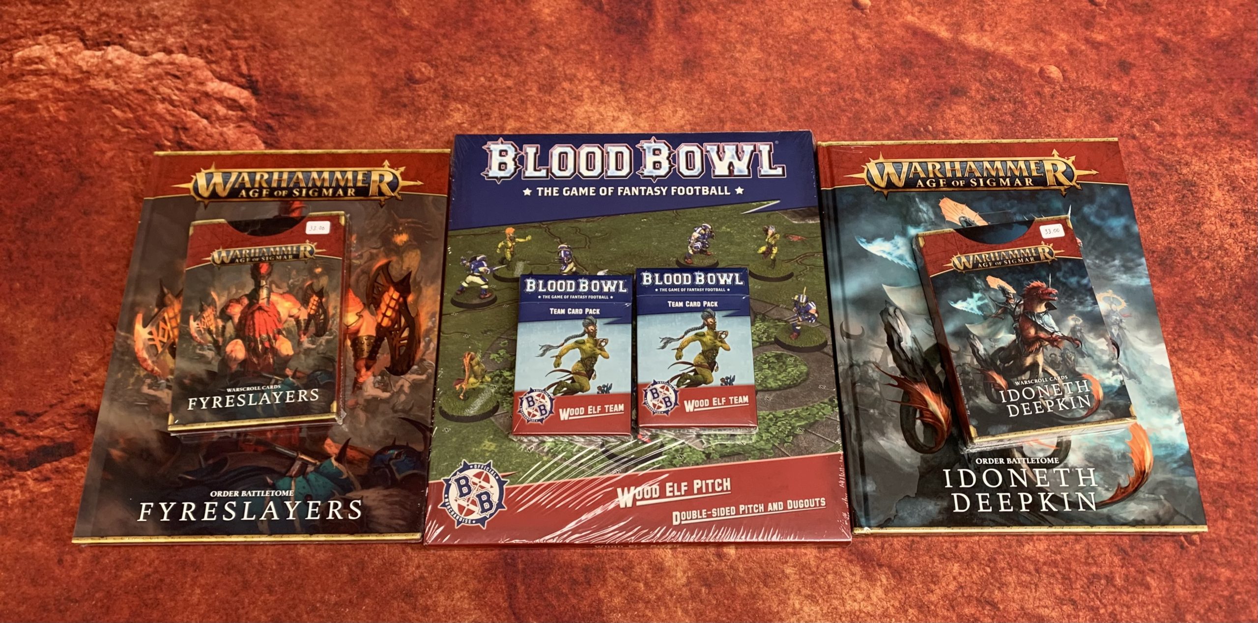 New Age of Sigmar and Blood Bowl!