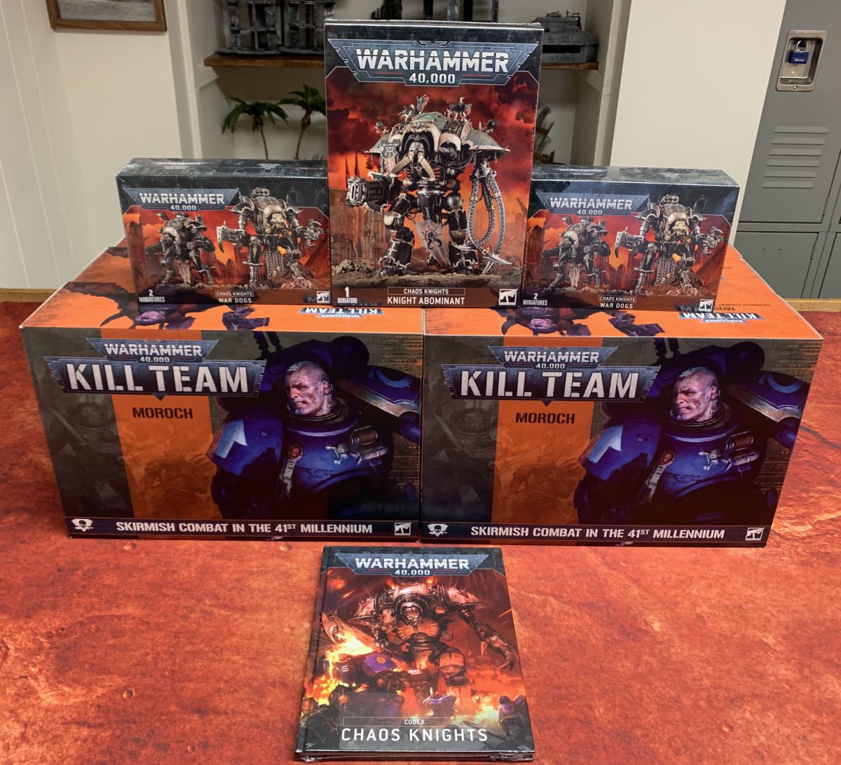 New Kill Team and Chaos Knights