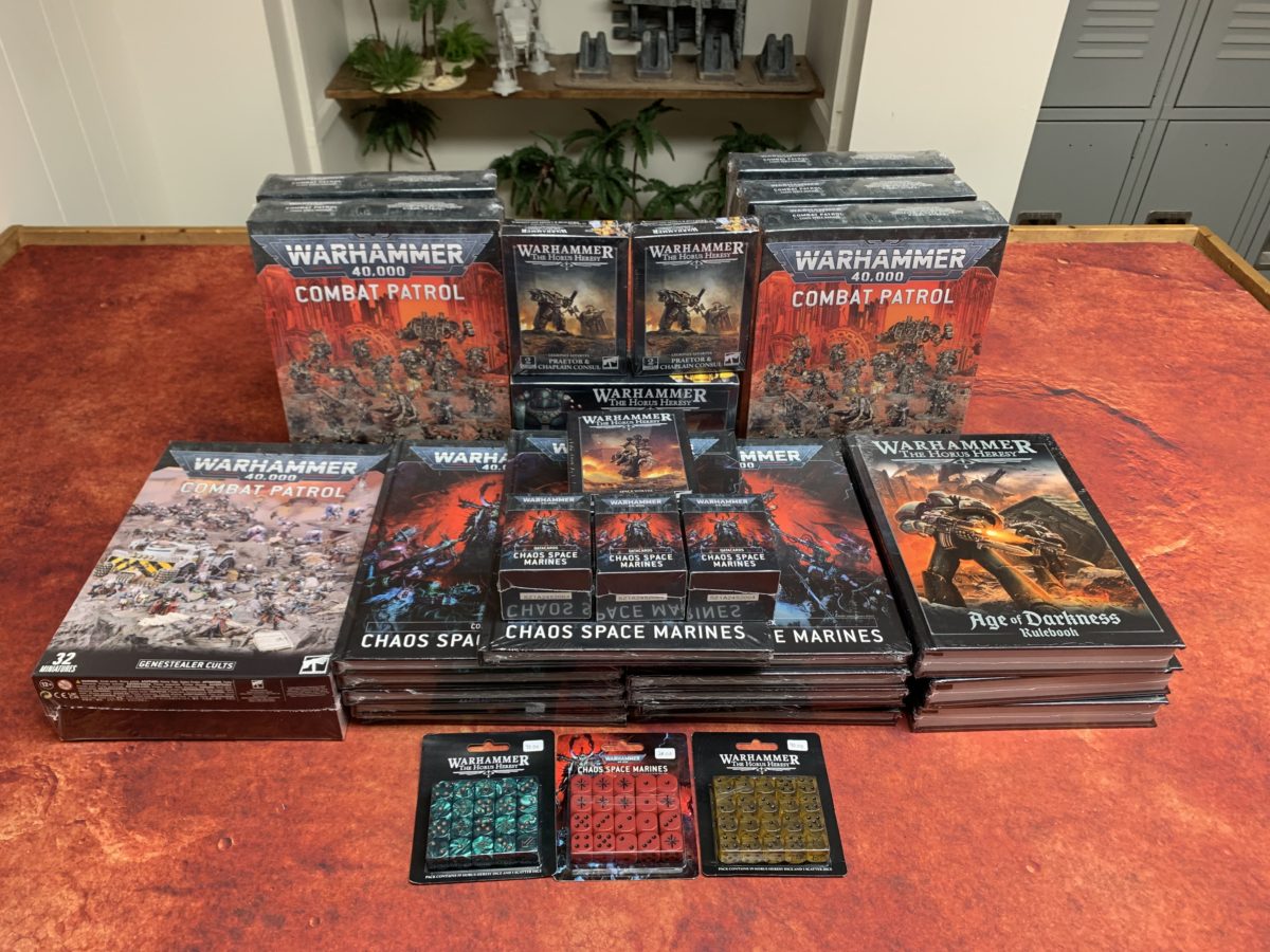 New Chaos Space Marines, Horus Heresy, and More!