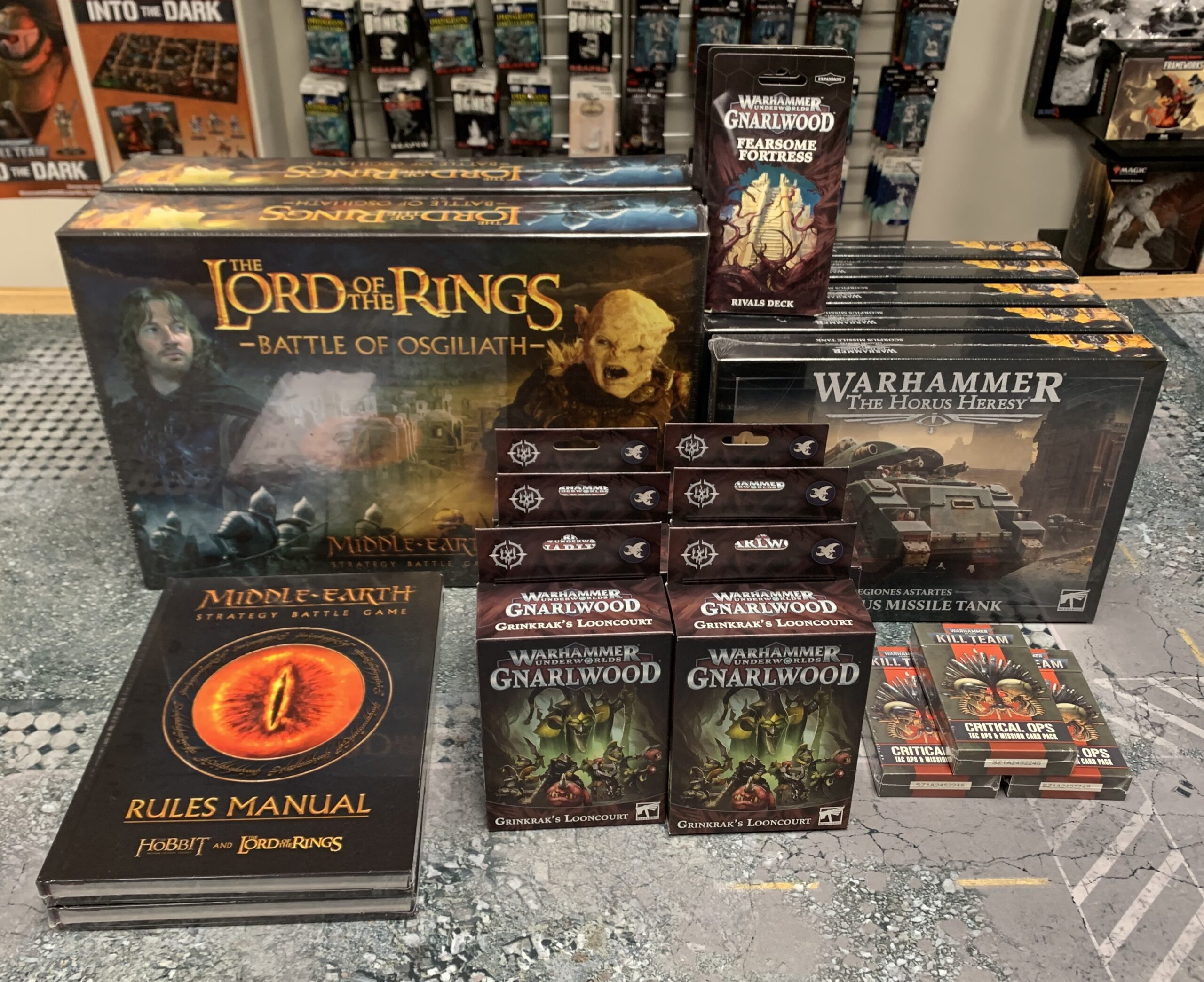 Underworlds, Middle-Earth, Horus Heresy and More!