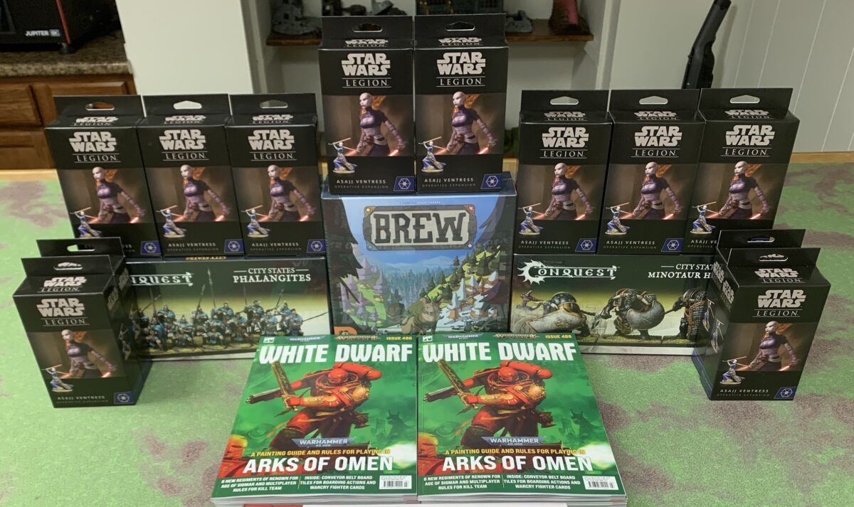 Star Wars Legion, Conquest, White Dwarf, and More!