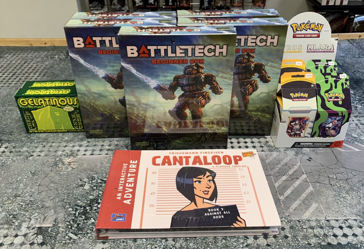 New Battletech, Pokemon, and More!